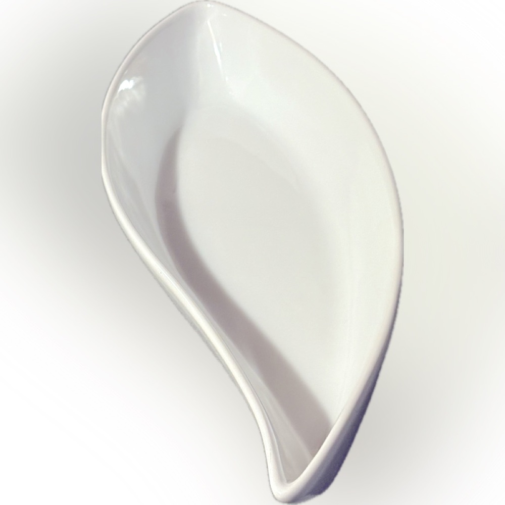 Porcelain Tognana Teardrop Shaped Serving Bowl